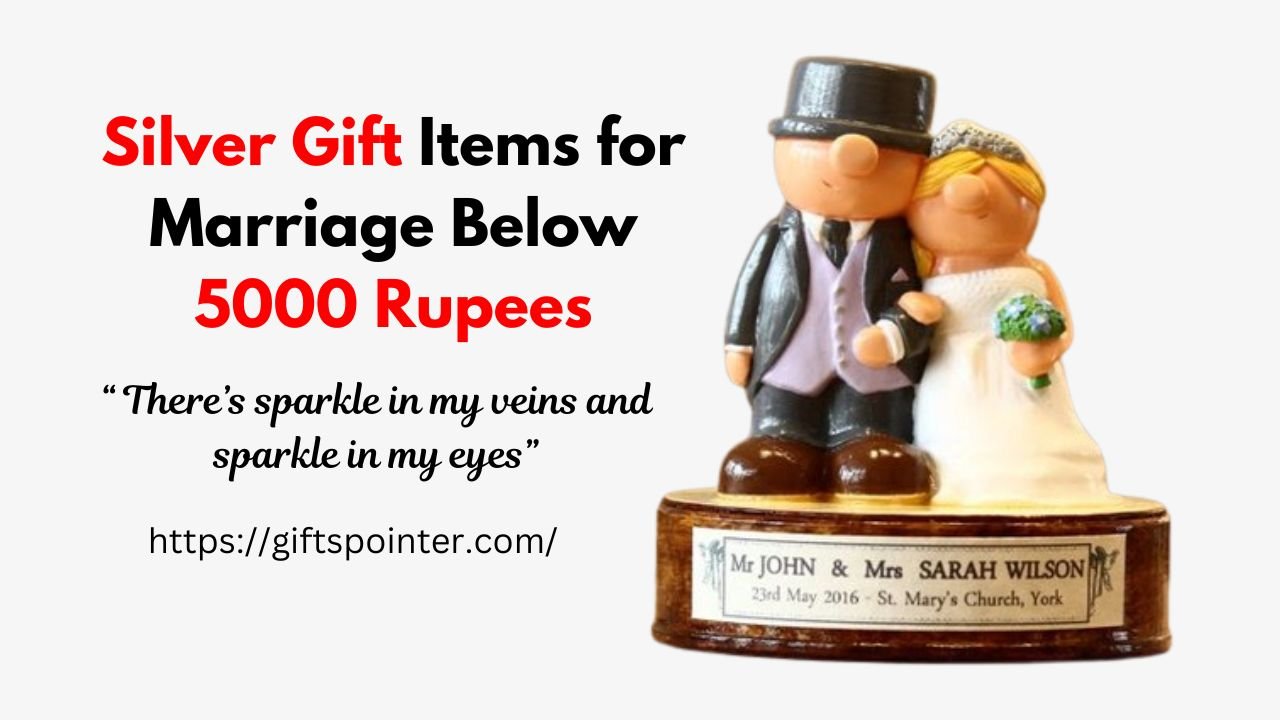 Silver Gift Items for Marriage Below 5000