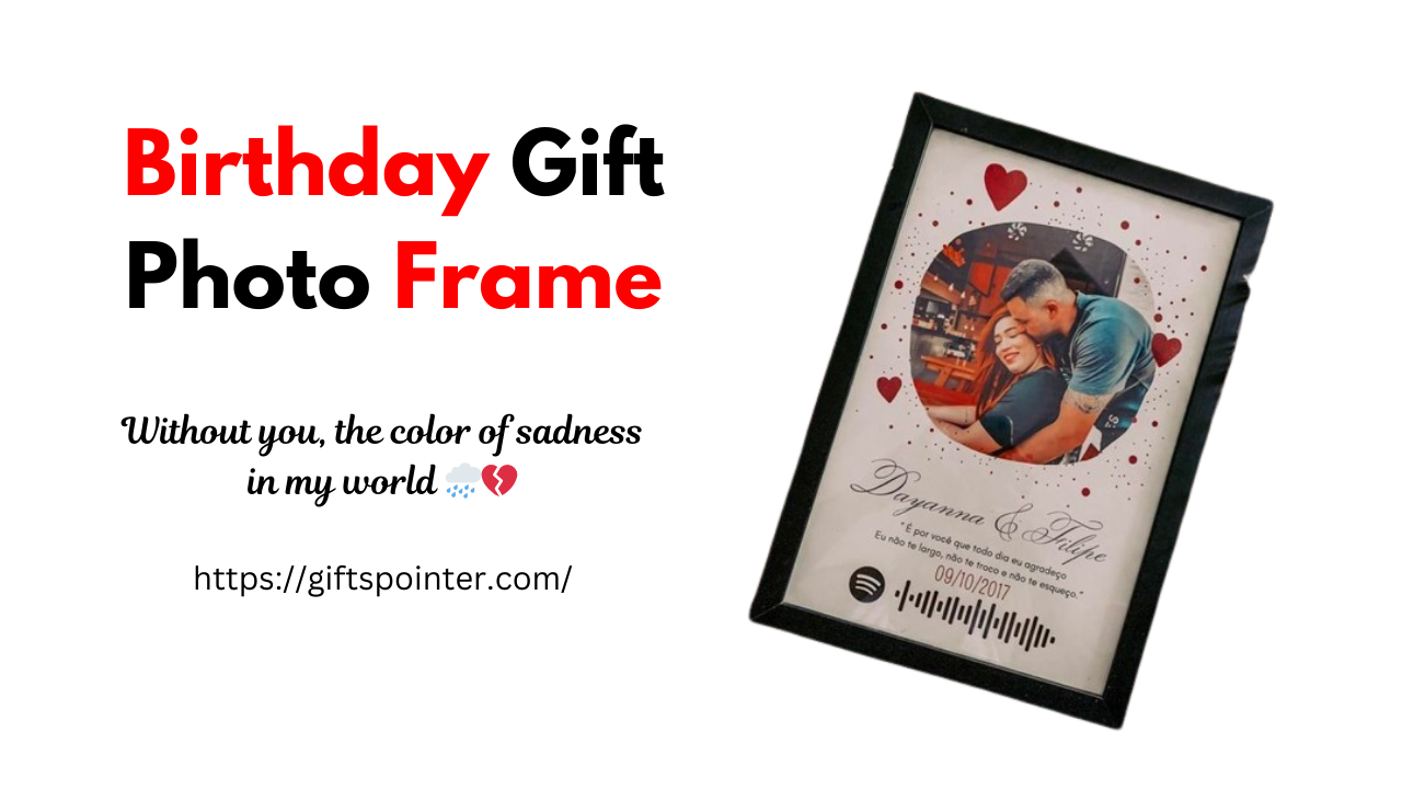 Birthday Gift Photo Frame